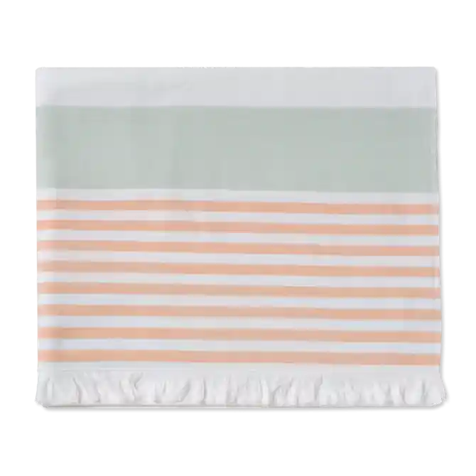 Vandyck Coco Beach Towel smokegreen 90x180 Merkproduct