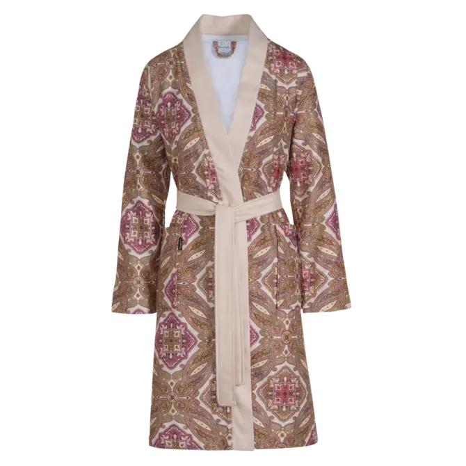 Uitverkoop Vandyck Badjas Ruby apricotblush XLarge
