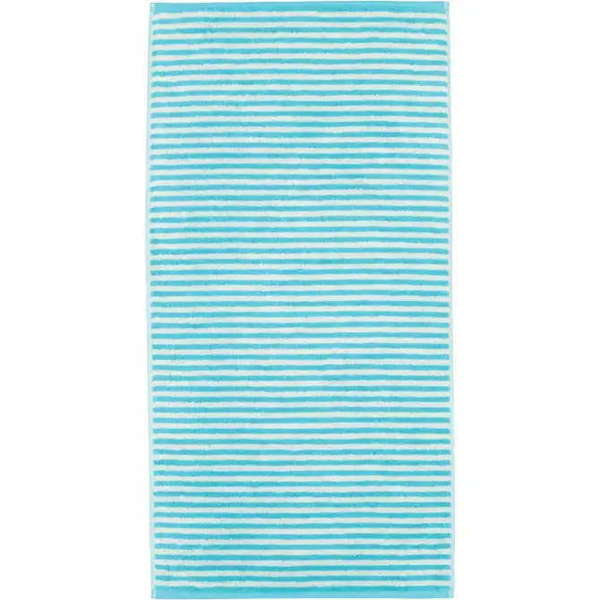 Trendy Cawo Campus Ringel Washandje16x22 türkis