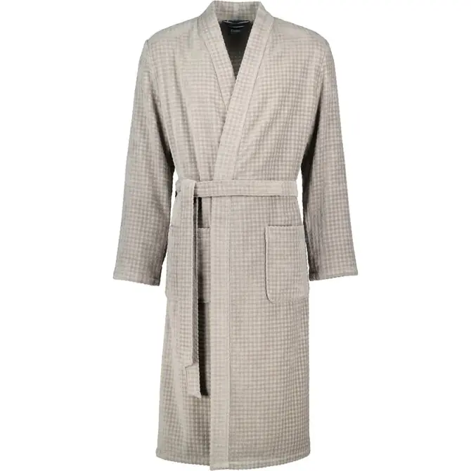 Cawö Kimono 5508 Uni graphit 58 Uitverkoop