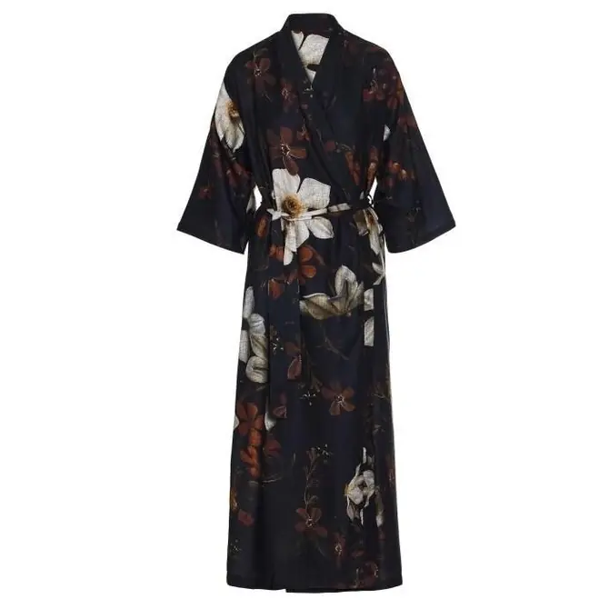 Bestel Nu Essenza for Maurtitshuis  Jula Daffodils Reunited Kimono M Black