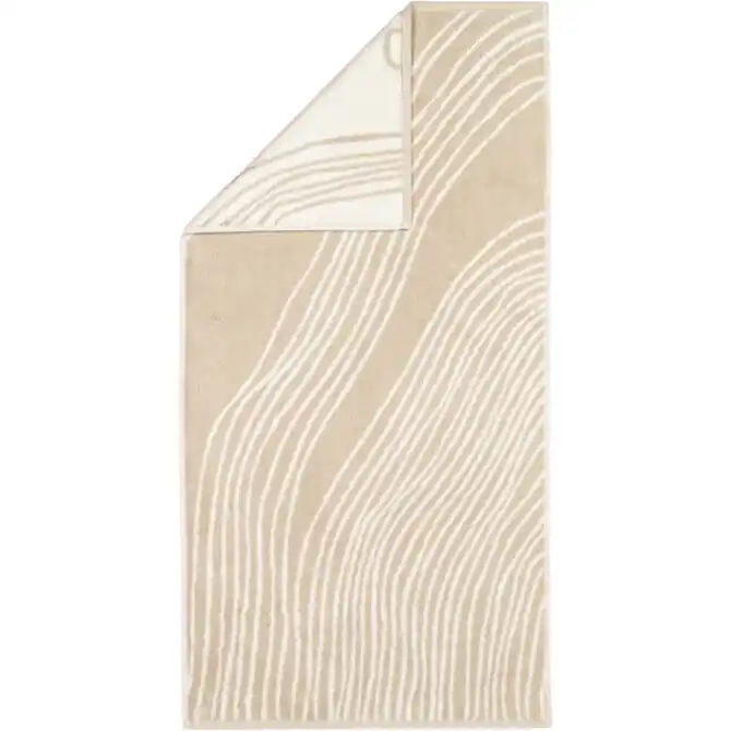 Beste Prijs Cawo Gallery flow Handdoek 50x100 natur