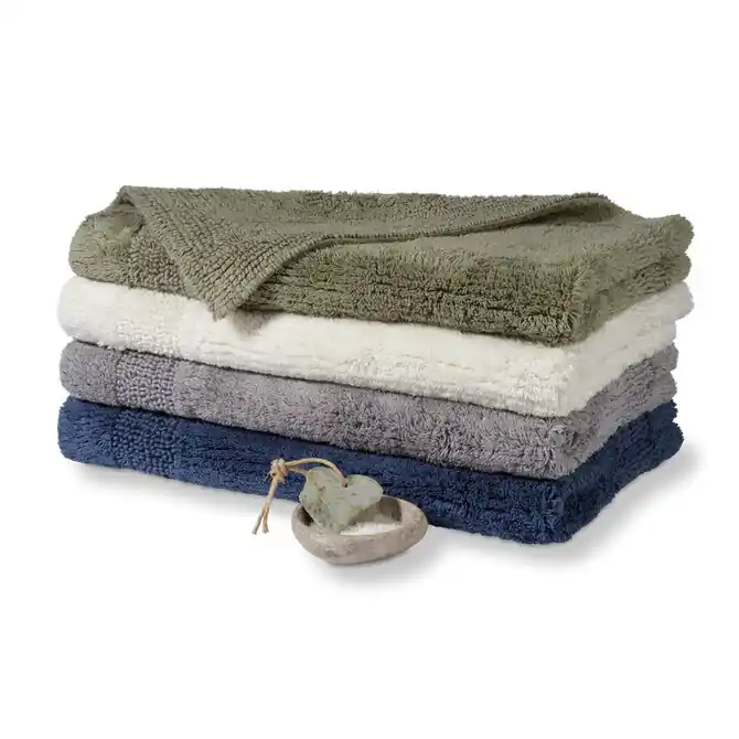 Vandyck Scala Organic Light Olive Badmat 60x100 Korting