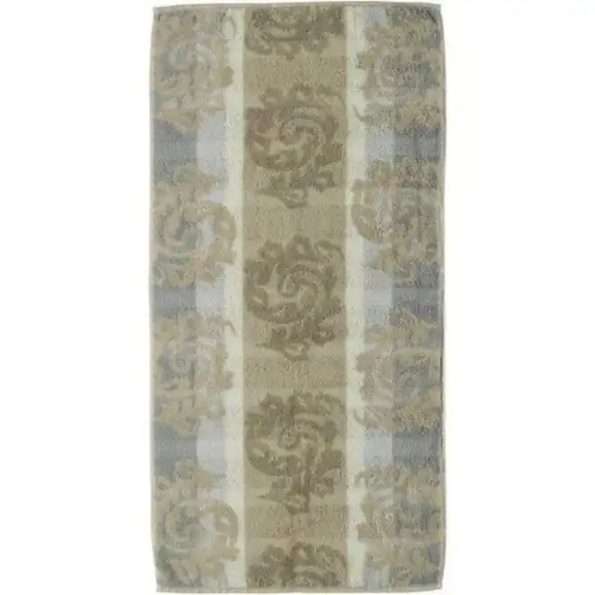 Cawo Cashmere Jacquard Handdoek Zand 50x100 Voordeelprijs