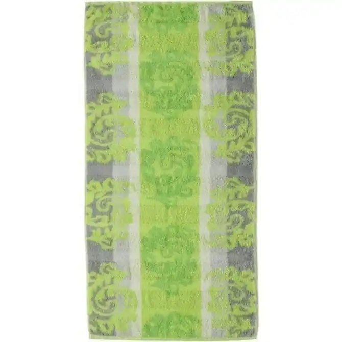 Voordeelprijs Cawo Cashmere Jacquard Handdoek Kiwi 50x100