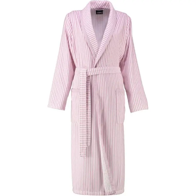 Cawö Dames Badjas met Sjaalkraag 3423 malve 50 Weekendaanbieding