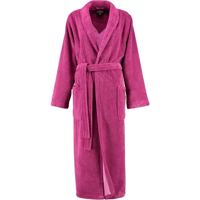 Uitverkoop Cawö Dames Badjas met Sjaalkraag 806 - Beere 40/42