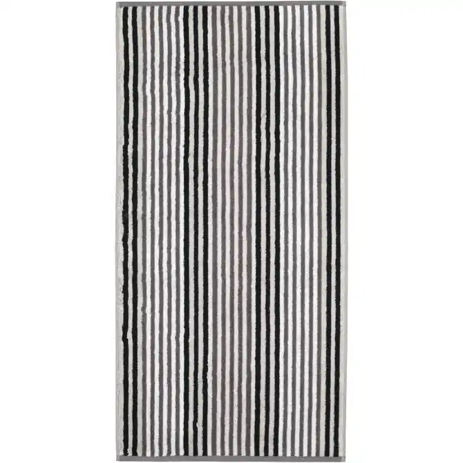 Cawo Delight Streifen Douchelaken 70x140 platin Direct Verzonden