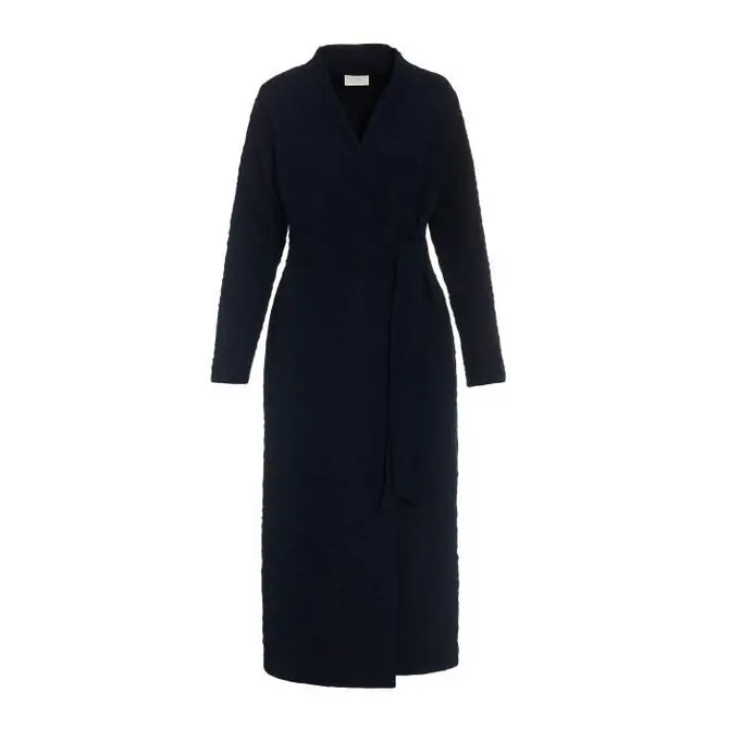 Essenza Rosa Uni Homecoat L Dark Navy Handgemaakt
