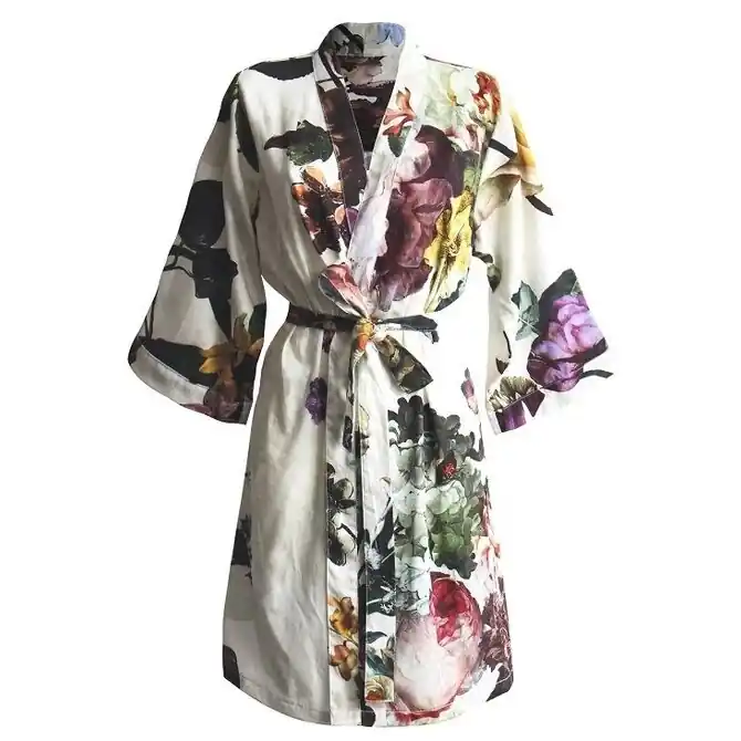 Essenza Kimono Fleur Ecru M Aanbieding