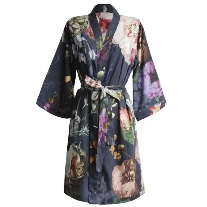 Essenza Kimono Fleur Nightblue L Betaalbaar