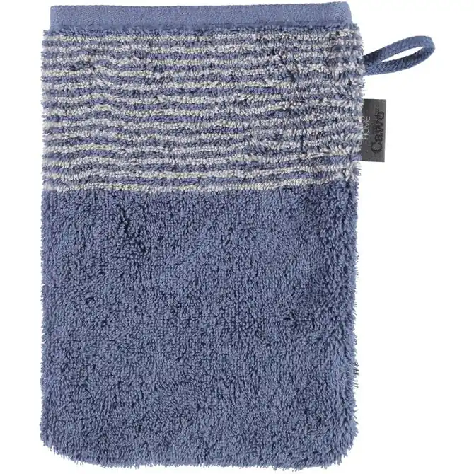 Shop Nu Cawo Two-Tone Washandje Nachtblau 16x22