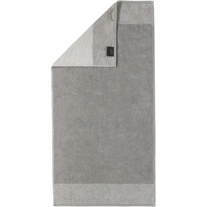 Trendy Cawo Two-Tone Badhanddoek Platina 80x150