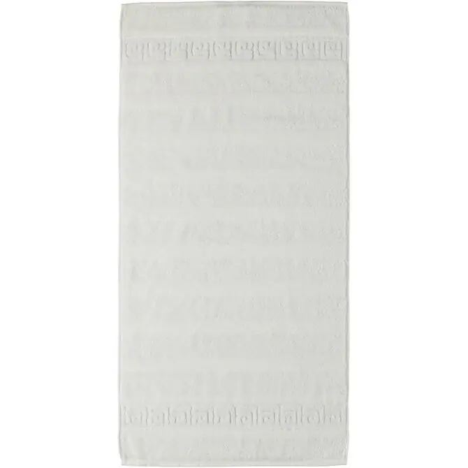 Cawö Noblesse Uni Badhanddoek Wit In De Mode