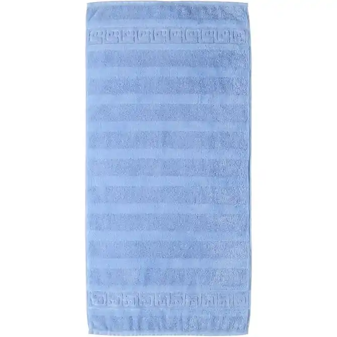 Speciale Aanbieding Cawö Noblesse Uni Badhanddoek Lichtblauw