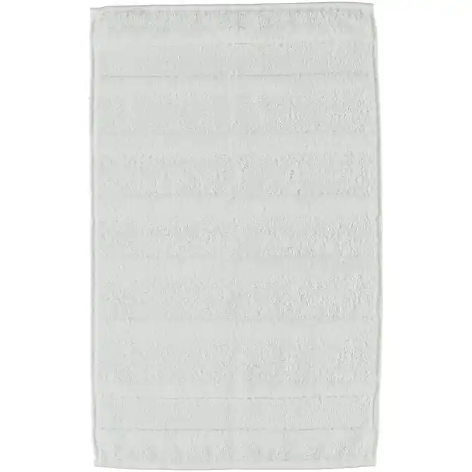 Cawö Noblesse2 Uni Gastendoekje 30x50 Wit Nieuwe Collectie