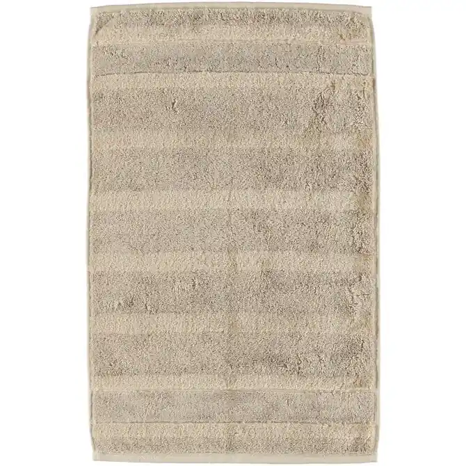 Cawö Noblesse2 Uni Gastendoekje 30x50 Zand Limited Edition
