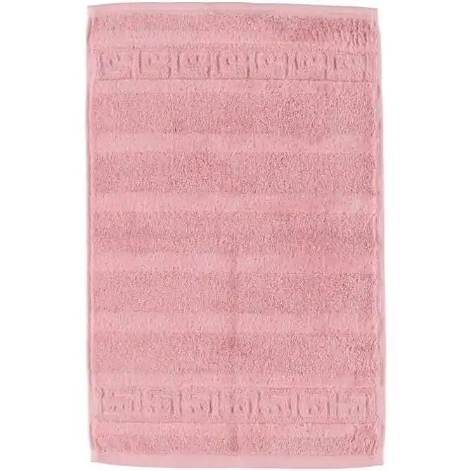 Authentiek Cawö Noblesse Uni Gastendoekje 30x50 Roze