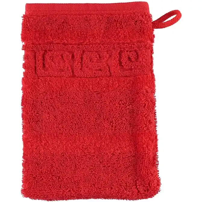 Seizoensaanbieding Cawö Noblesse Uni Washandje Rood