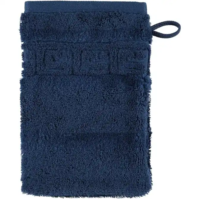 Speciale Aanbieding Cawö Noblesse Uni Washandje Marine