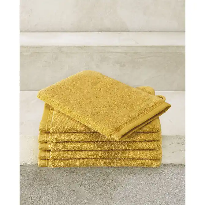 Goedkoop De Witte Lietaer washand Excellence 16x22 ochre