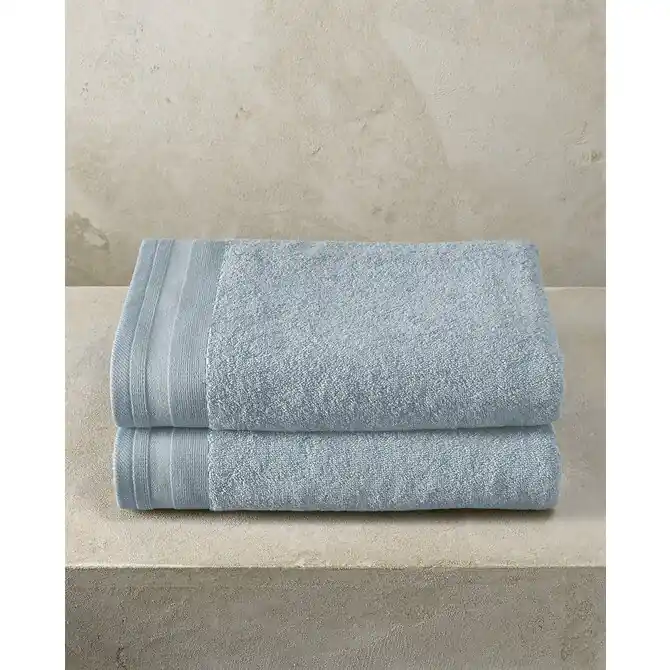 De Witte Lietaer badhanddoek Excellence 70x140 ice blue Speciale Aanbieding