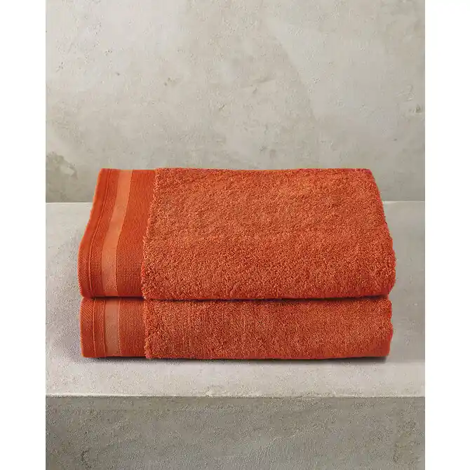 De Witte Lietaer badhanddoek Excellence 70x140 burnt orange Bestseller