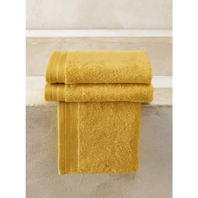 Flitsaanbieding De Witte Lietaer gastendoek Excellence 40x60 ochre