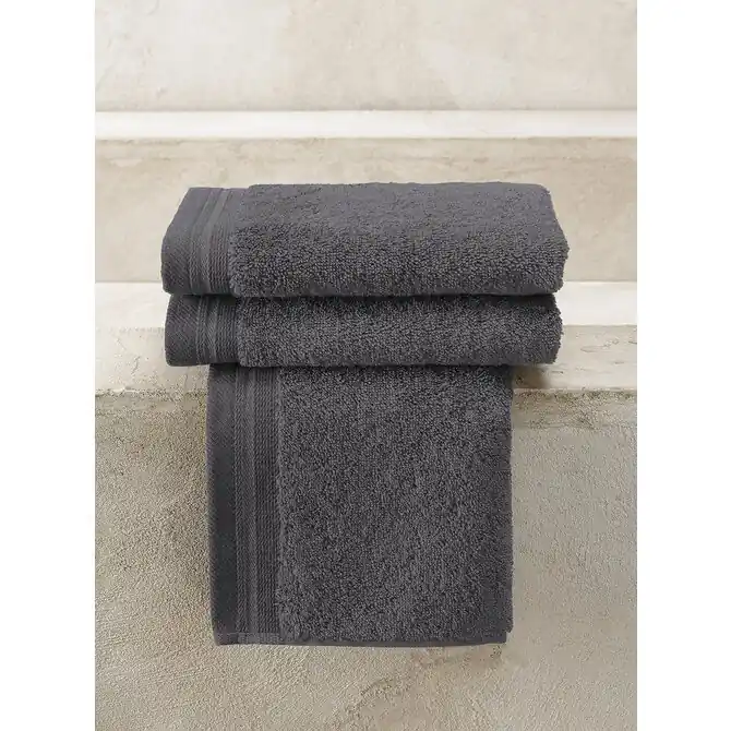 Veilige Betaling De Witte Lietaer gastendoek Excellence 40x60 dark grey