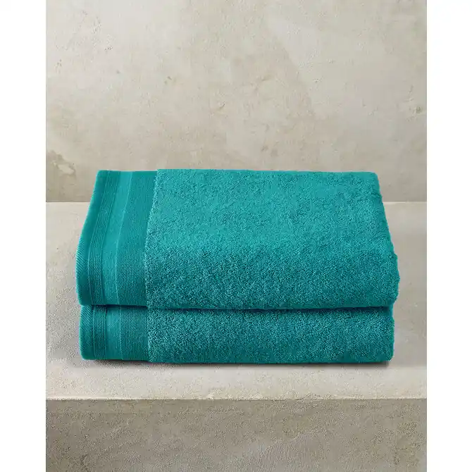De Witte Lietaer badhanddoek Excellence 70x140 lake green Beperkt Aanbod