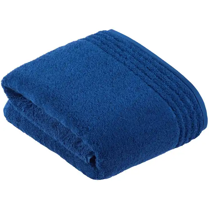 Aanbieding Vossen Badlaken Klein Vienna Style Supersoft Deep Blue 80x160