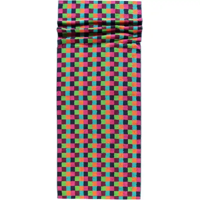 Cawo Lifestyle Karo Saunahanddoek 7047 Multi-84 70x180 Superprijs