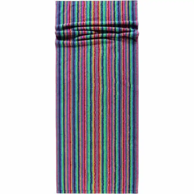 Cawo Lifestyle Streifen Saunahanddoek 7048 Multi-84 70x180 Wereldwijde Verzending