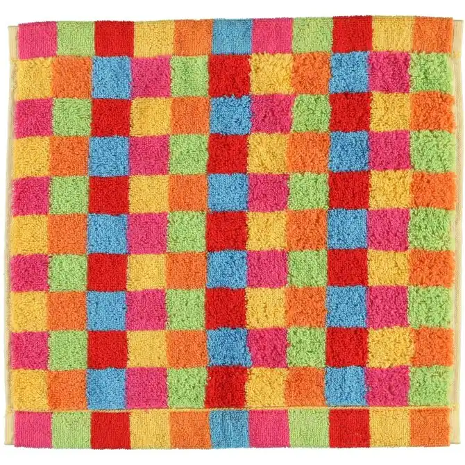 Cawo Lifestyle Karo Gezichtsdoekje 7017 Multi-25 30x30 Origineel