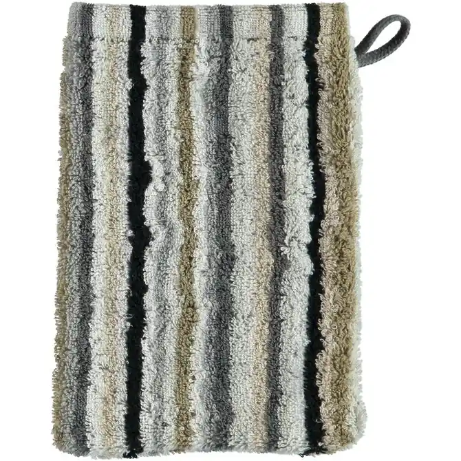 Cawo Lifestyle Streifen Washandje 7048 Kiezelsteen-37 16x22 Limited Edition
