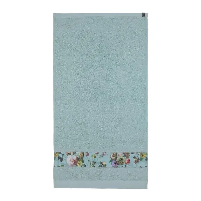 Seizoensaanbieding Essenza Fleur baddoek Green 70x140