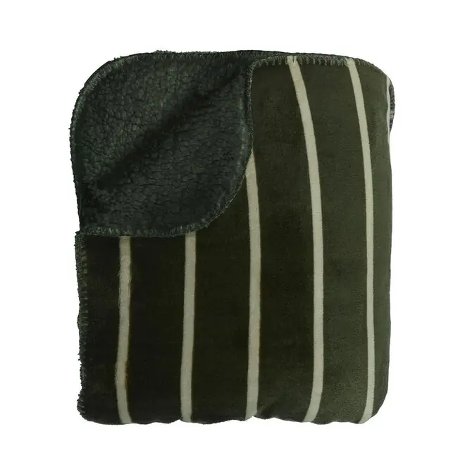 Koopje KAAT Amsterdam Juda Plaid Groen 130x170 cm