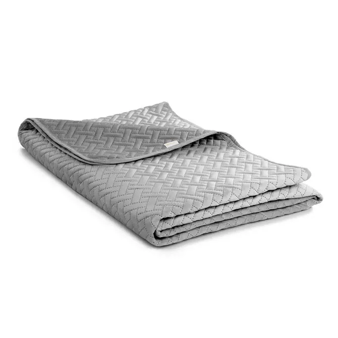 Heckett & Lane Audrey Bedsprei 180x260 Ash Grey Fabrieksprijs