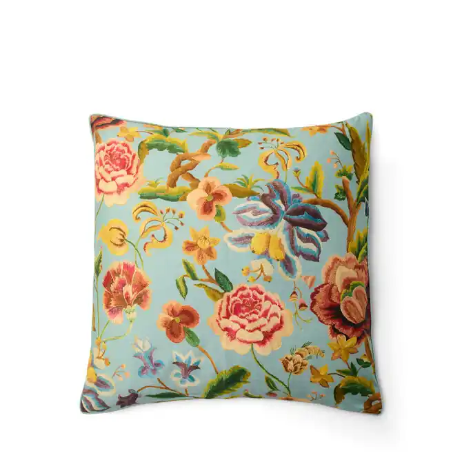 Essenza Roselina cushion 50x50 Surf green Finale Uitverkoop