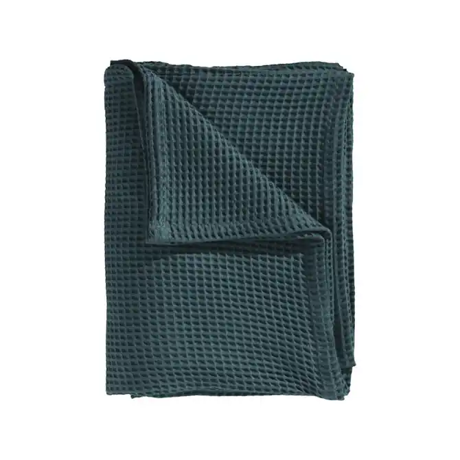 Wereldwijde Verzending Heckett & Lane Wafel Plaid 180x260 Army Green