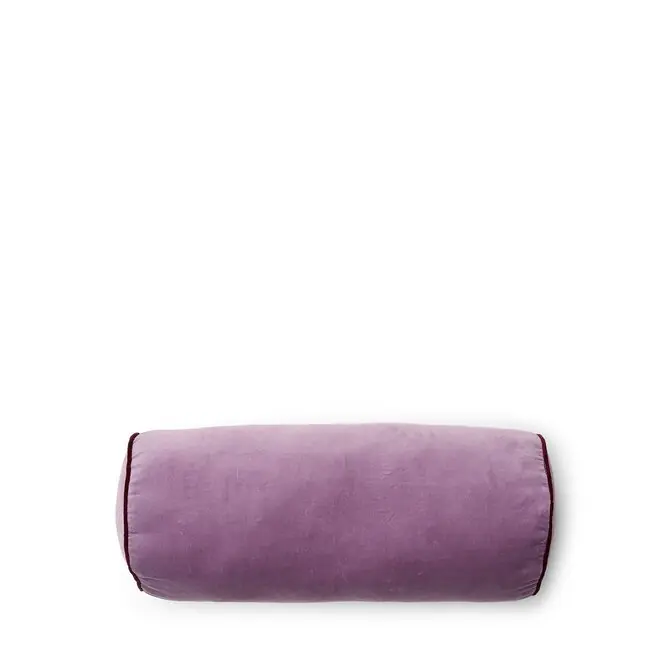Essenza Luise roll cushion 22x50 Pale purple Seizoensaanbieding