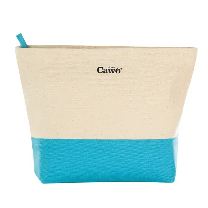 Cawo Lifestyle Accessory Bag Uni 55707 Accessory Bag 18x26 türkis Ambachtelijk