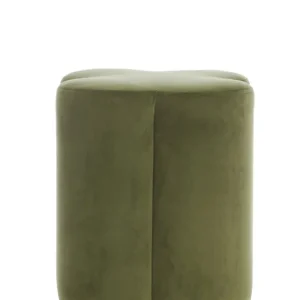 Koop Vandaag Light&living Poef 38x38x45 cm NALANI olijf groen