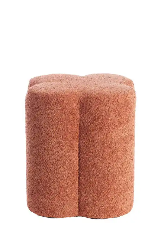 Light&living Poef 38x38x45 cm NALANI terra Must-Have