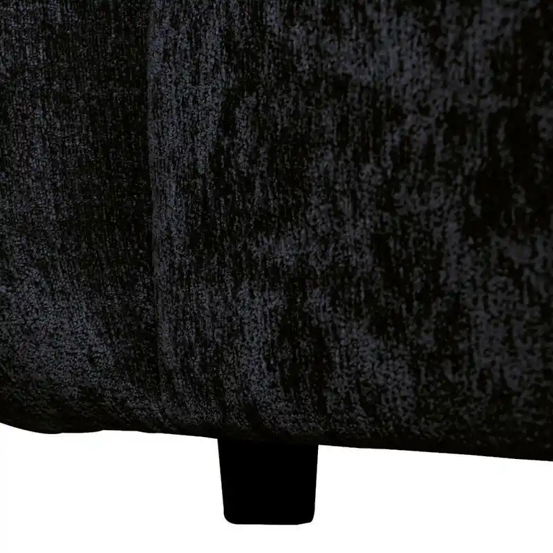 Nieuwe Collectie PTMD Lujo Sofa Anthracite Fiore Fabric Corner Piece