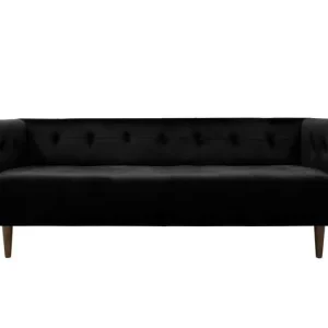 Kick Velvet Bank Bobbi - Zwart Seizoensaanbieding