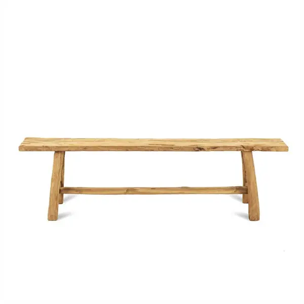 Koop Online Benoa Blora Old Teak Bench 150 - 160 cm