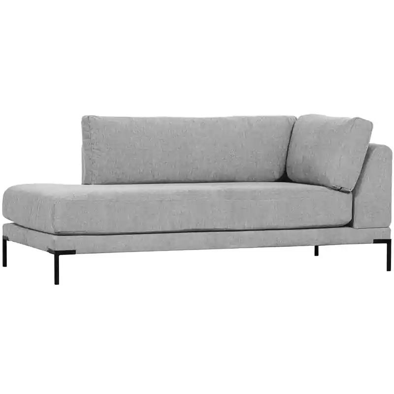 vtwonen Couple Lounge Bank Element Links - Polyester - Lichtgrijs Beperkt Aanbod