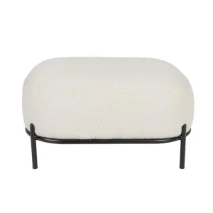 ANLI STYLE Hocker Polly Teddy Ivory Hoge Kwaliteit