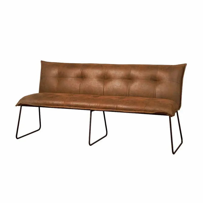 Beperkte Voorraad Tower living Seda bench 155 - Cognac